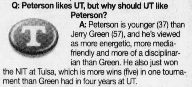 The Tennessean, April 3, 2001